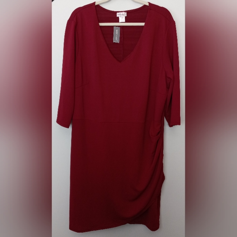 Wet Seal Ruched Bodycon Dress